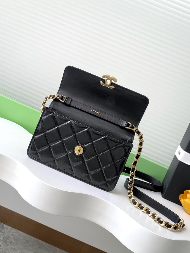 CHANEL Mini Flap Bag AS5618 black