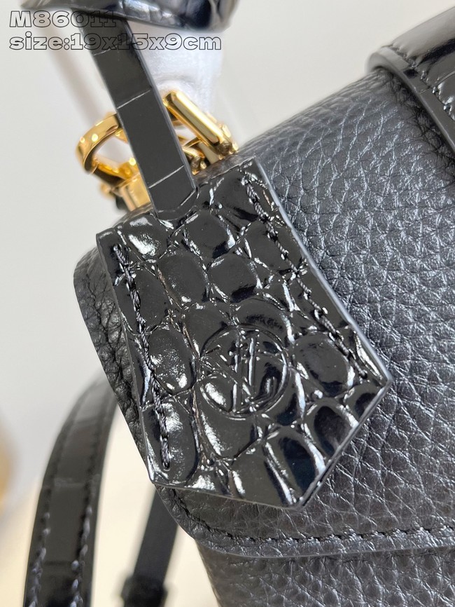 Louis Vuitton small Grained Calfskin M86011 black