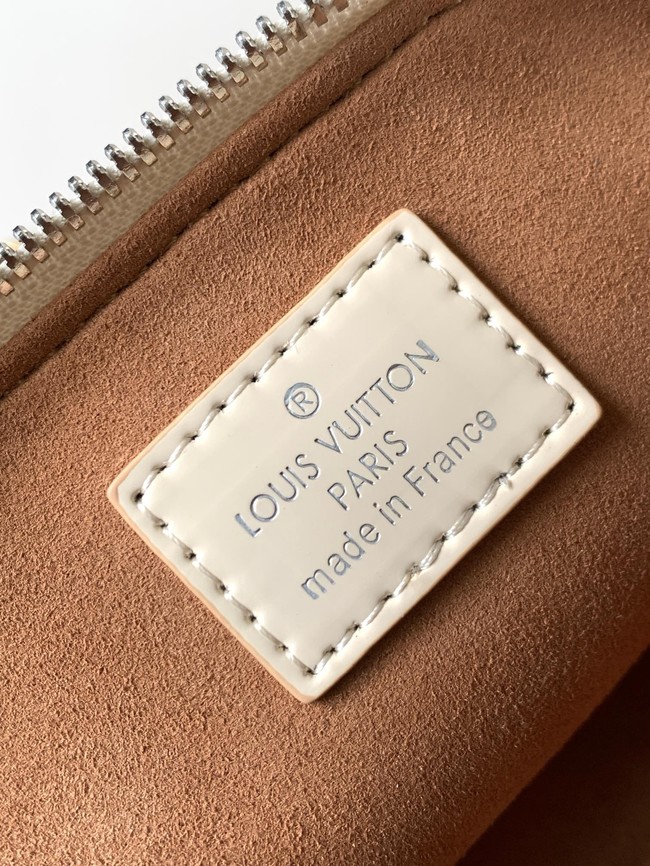 Louis Vuitton Alma Mini LV&I CUSTOMIZABLE M81945 Quartz White