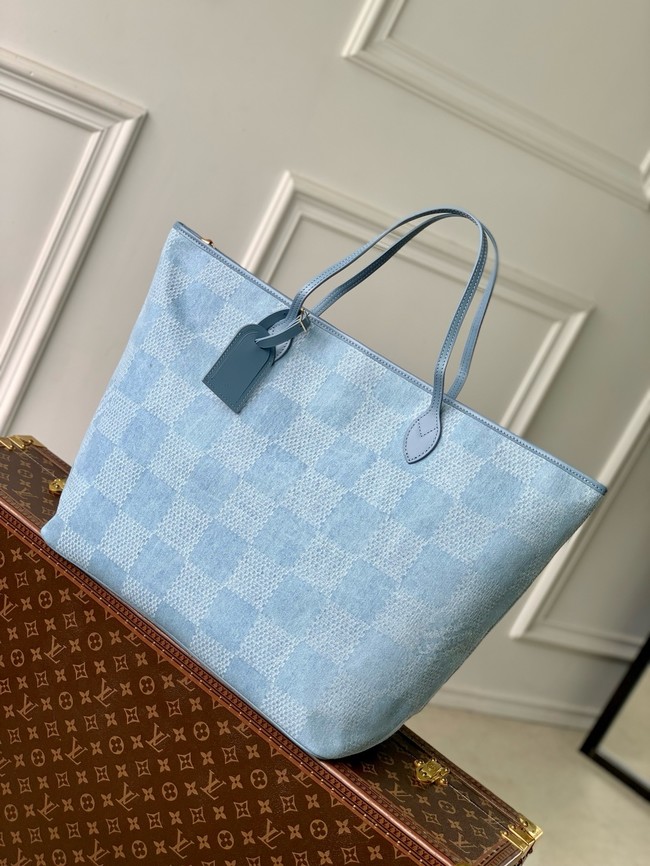 Louis Vuitton Nevereverfull N00198 blue