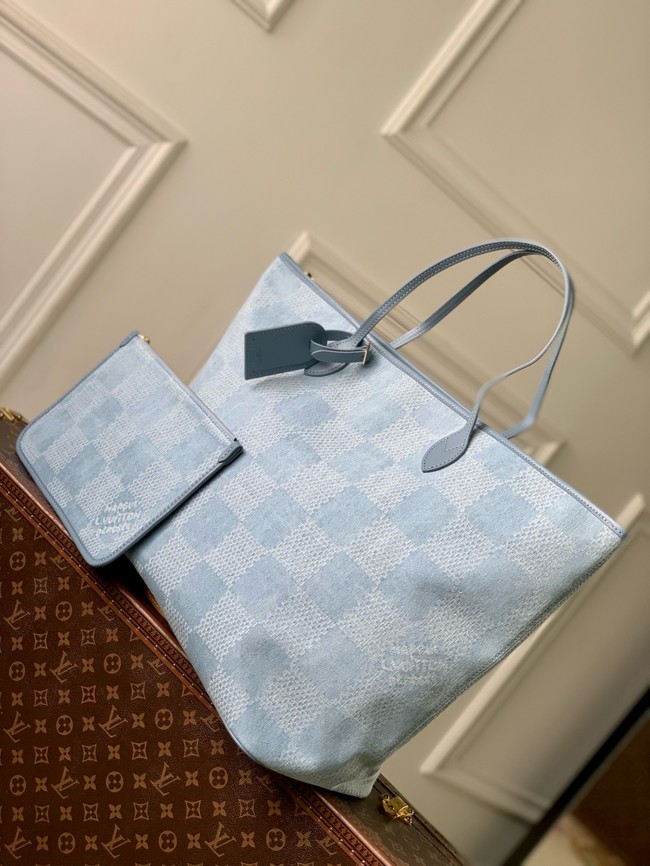 Louis Vuitton Nevereverfull N00198 blue