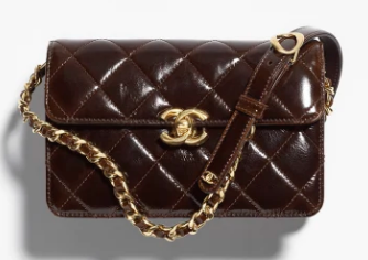CHANEL Mini Flap Bag AS5618 Dark Brown