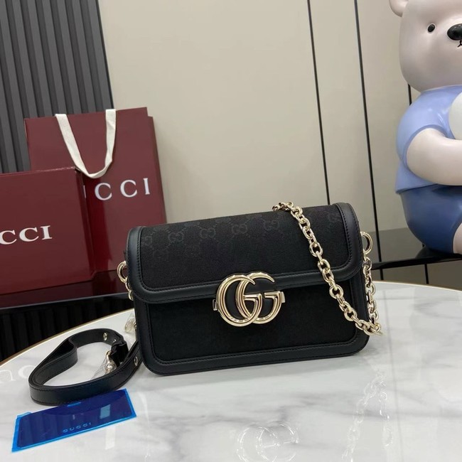 Gucci Go small shoulder bag 826761 black