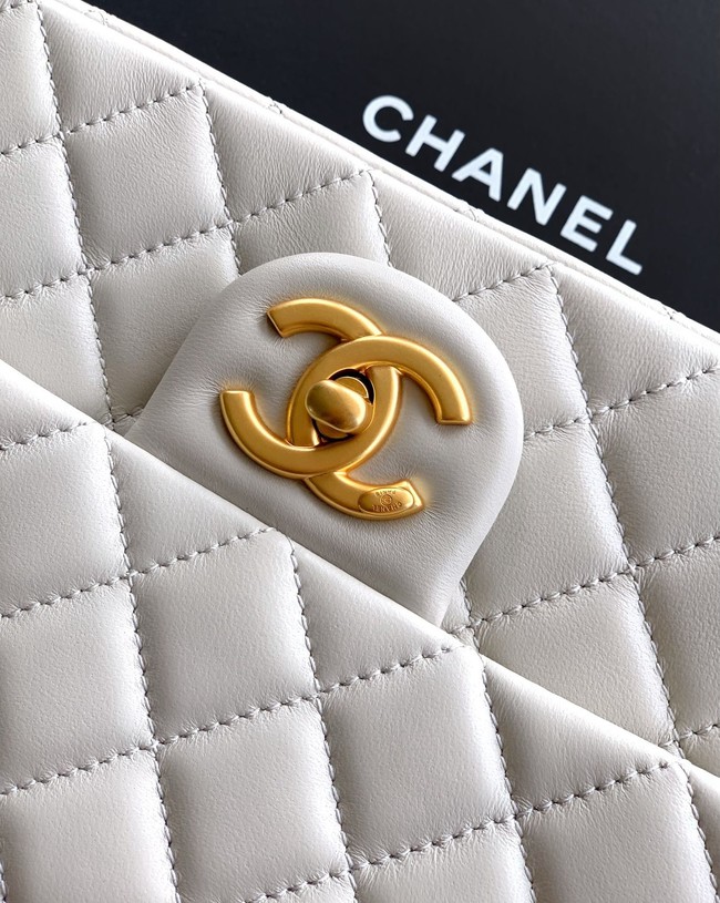 Chanel Flap Bag AS5756  Light Grey