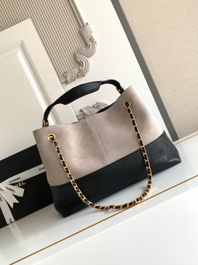 CHANEL Shopping Bag AS5434 black&gray