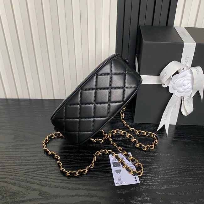 Chanel Mini Bowling Bag AS5572 black