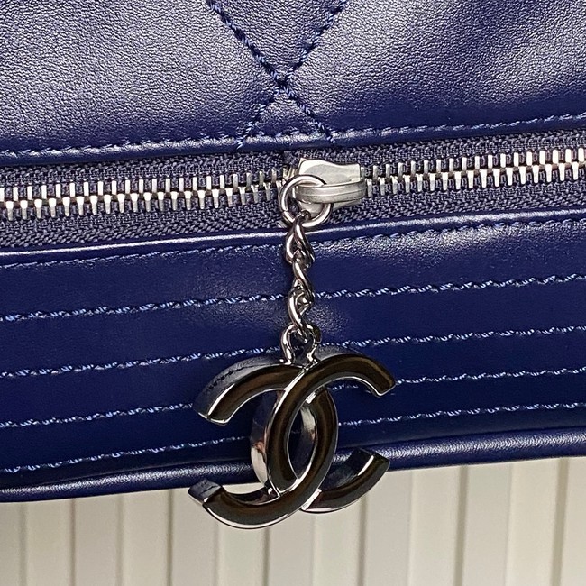 CHANEL Lambskin Shoulder Bags 9902 blue