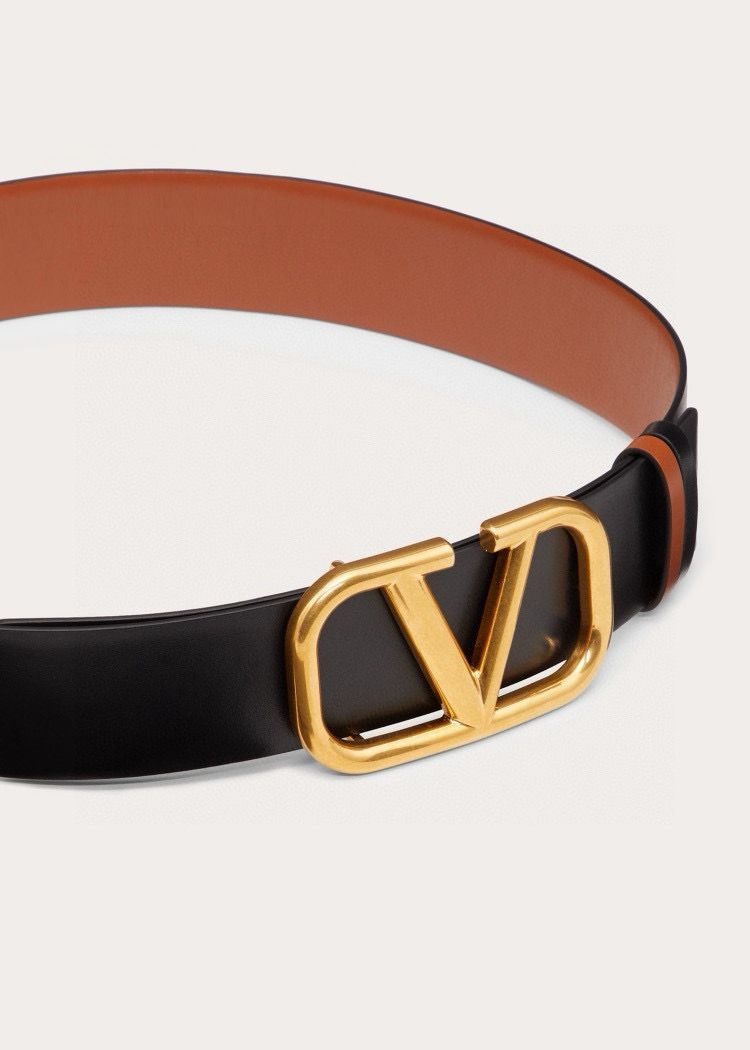 Valentino 40MM Belt VAB00088 Black&Brown Valentino 40MM Belt VAB00088 Black&Brown