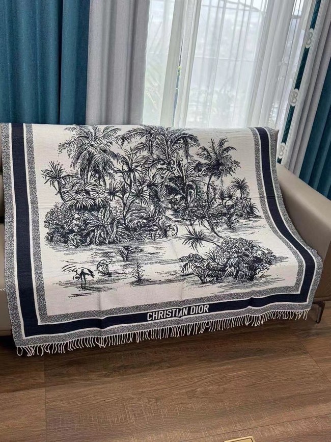 Dior Oblique Poncho Cashmere 21DOB5