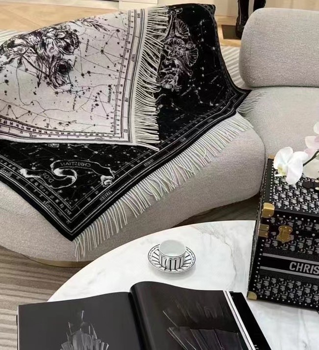 Dior Oblique Poncho Cashmere 21DOB6