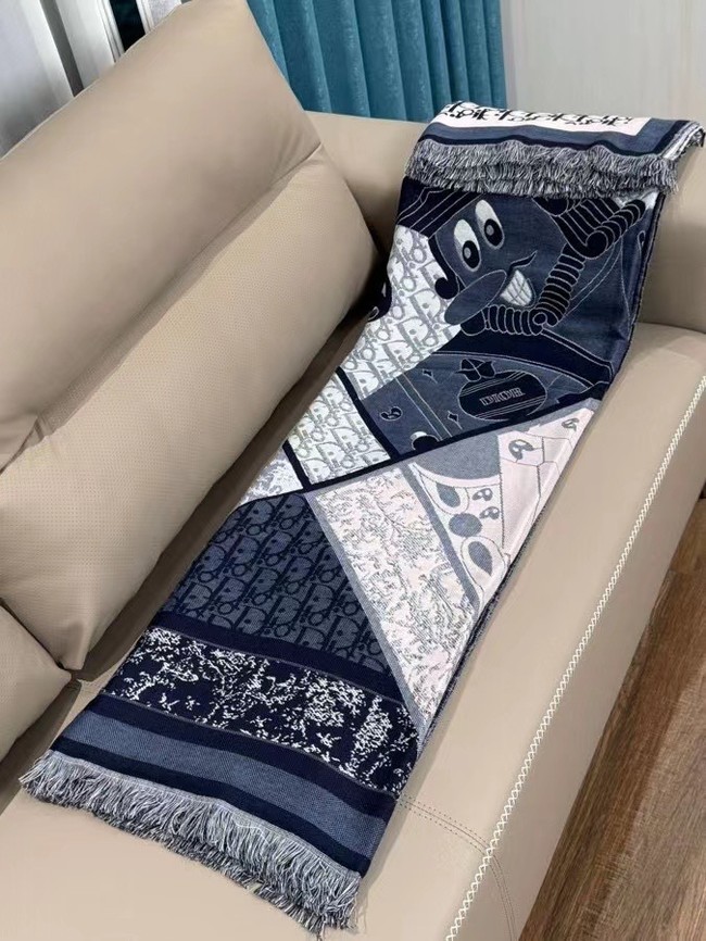 Dior Oblique Poncho Cashmere 21DOB9