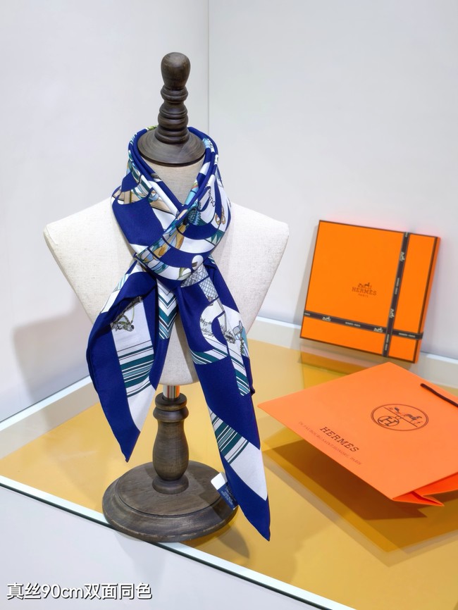 Hermes Shawl Cashmere and Silk Jacquard KY096