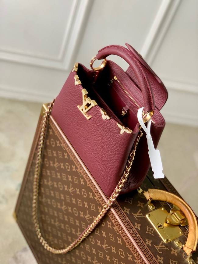 Louis Vuitton Capucines BB M12936 burgundy