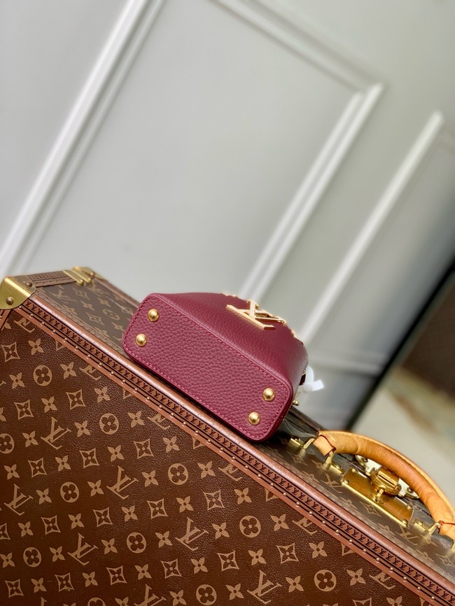 Louis Vuitton Capucines nano M24583 burgundy