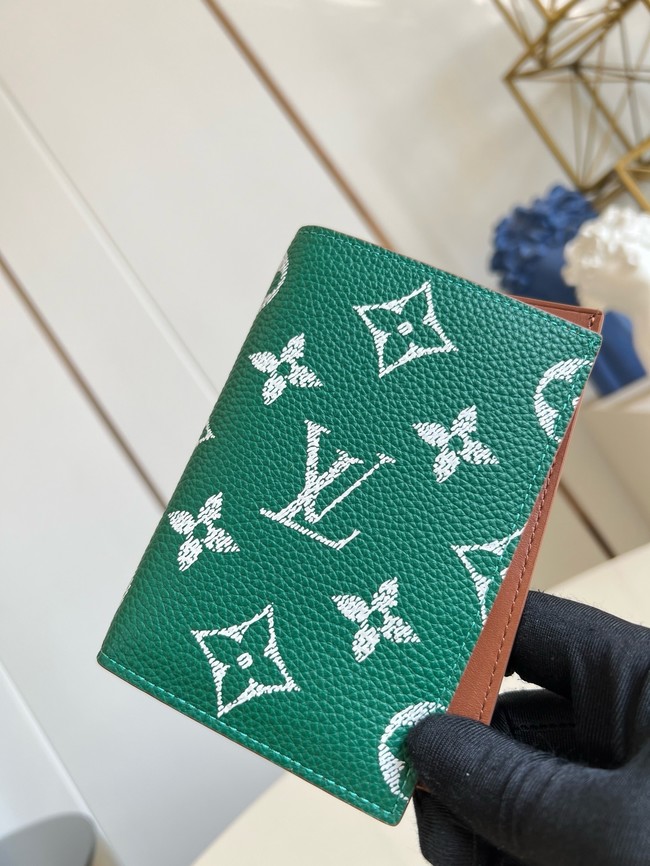 Louis Vuitton Passport Cover M26059 green