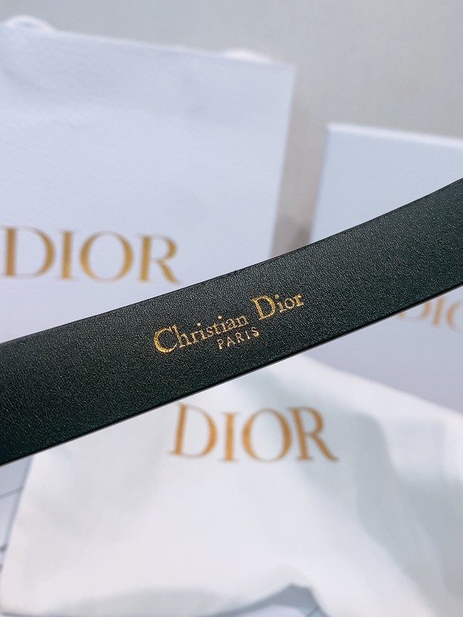 Dior 30 Montaigne Lucky Charms Belt Smooth Calfskin 18MM B0155