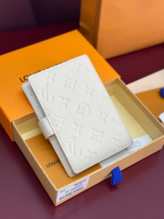 Louis Vuitton Small Ring Agenda Cover CUSTOMIZABLE R20005-2