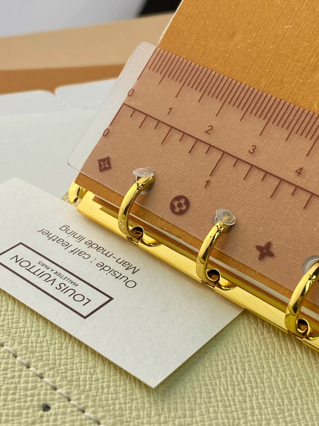 Louis Vuitton Small Ring Agenda Cover CUSTOMIZABLE R20005-8