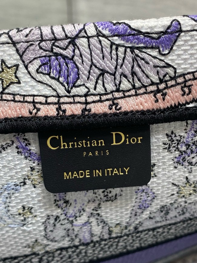 Dioriviera Medium Dior Book Tote Embroidery M1296ZEZG-3