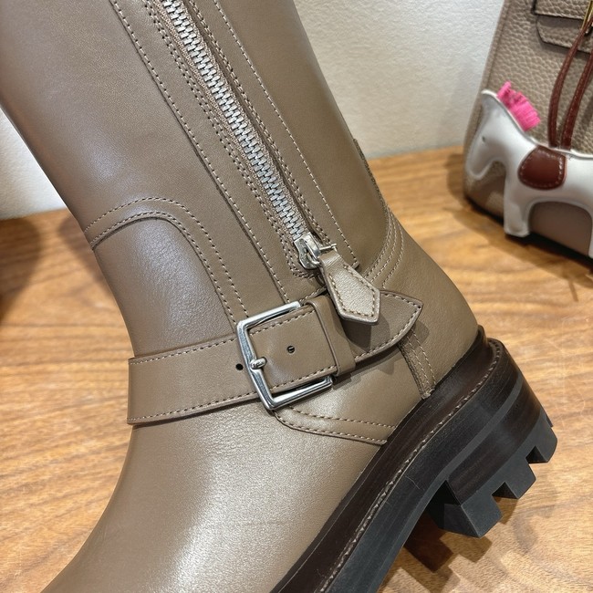 Hermes Calfskin High Boot 45108-3