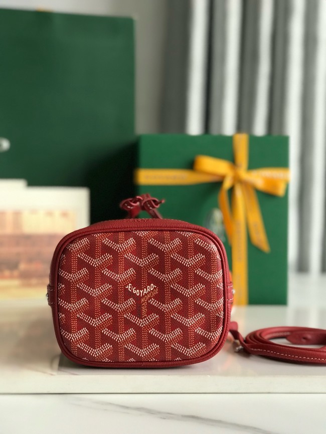 Goyard petit flot drawstring Bag MINI 20251 red