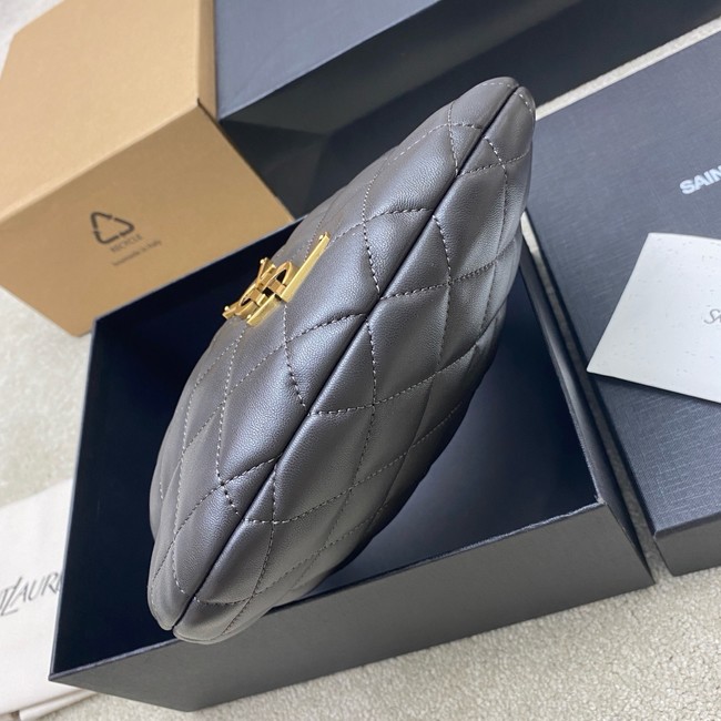 Saint Laurent ICARINO in quilted nappa 851689 URBAN GREY