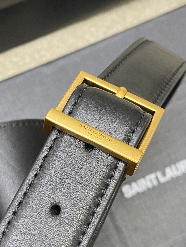 Saint Laurent LE 5 A 7 supple small in raffia and leather 823812 black