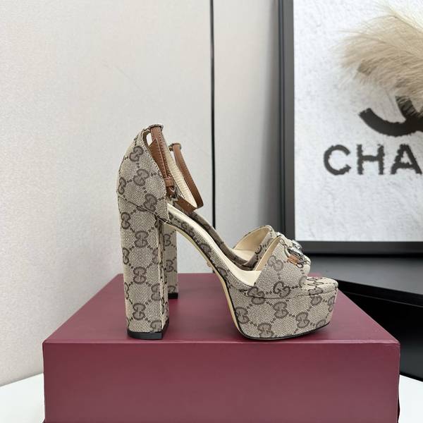 Gucci Shoes GUS00879 Heel 13CM