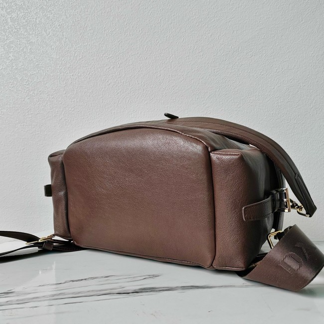 Prada Small Re-Nylon backpack 2VZ080 brown