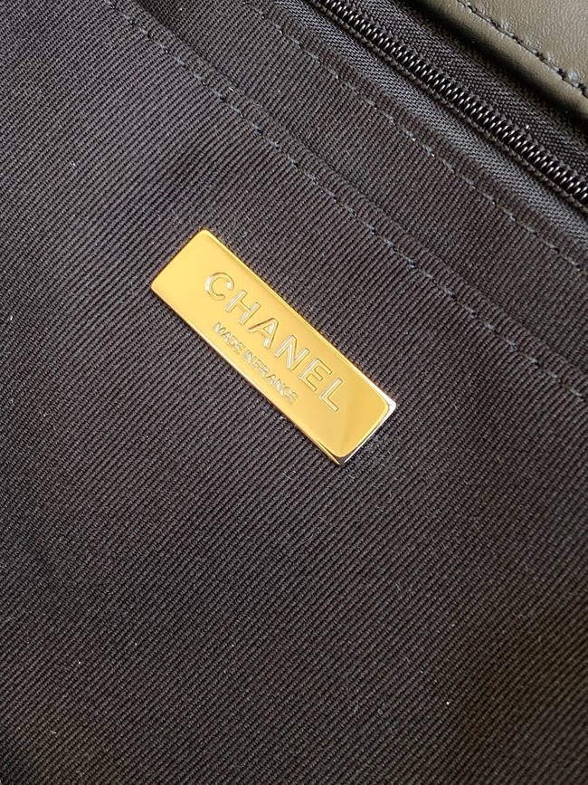 CHANEL Shopping Bag AS5688 Black & Grey