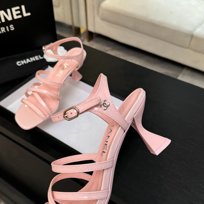 Chanel Sandals Patent Calfskin G46902-6