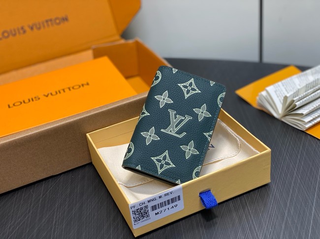 Louis Vuitton Pocket Organizer M27149 Forest Green