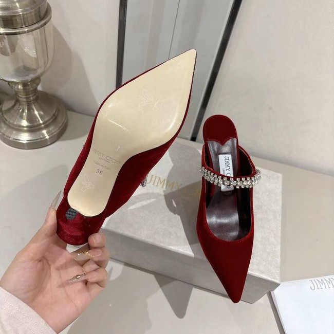 Jimmy Choo Shoes Heel 8.5CM 87206-1