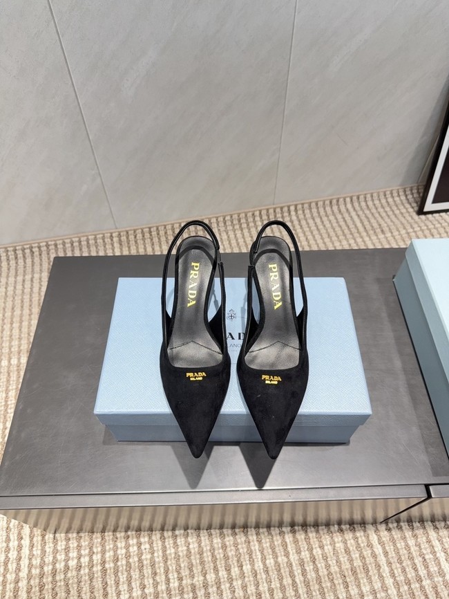 Prada leather slingback pumps 1I901M-4