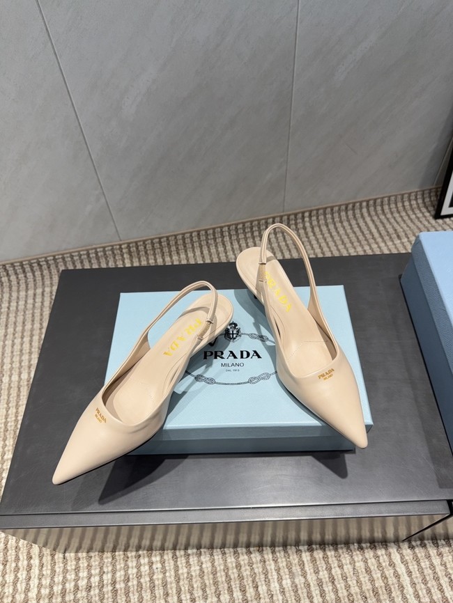 Prada leather slingback pumps 1I901M-5