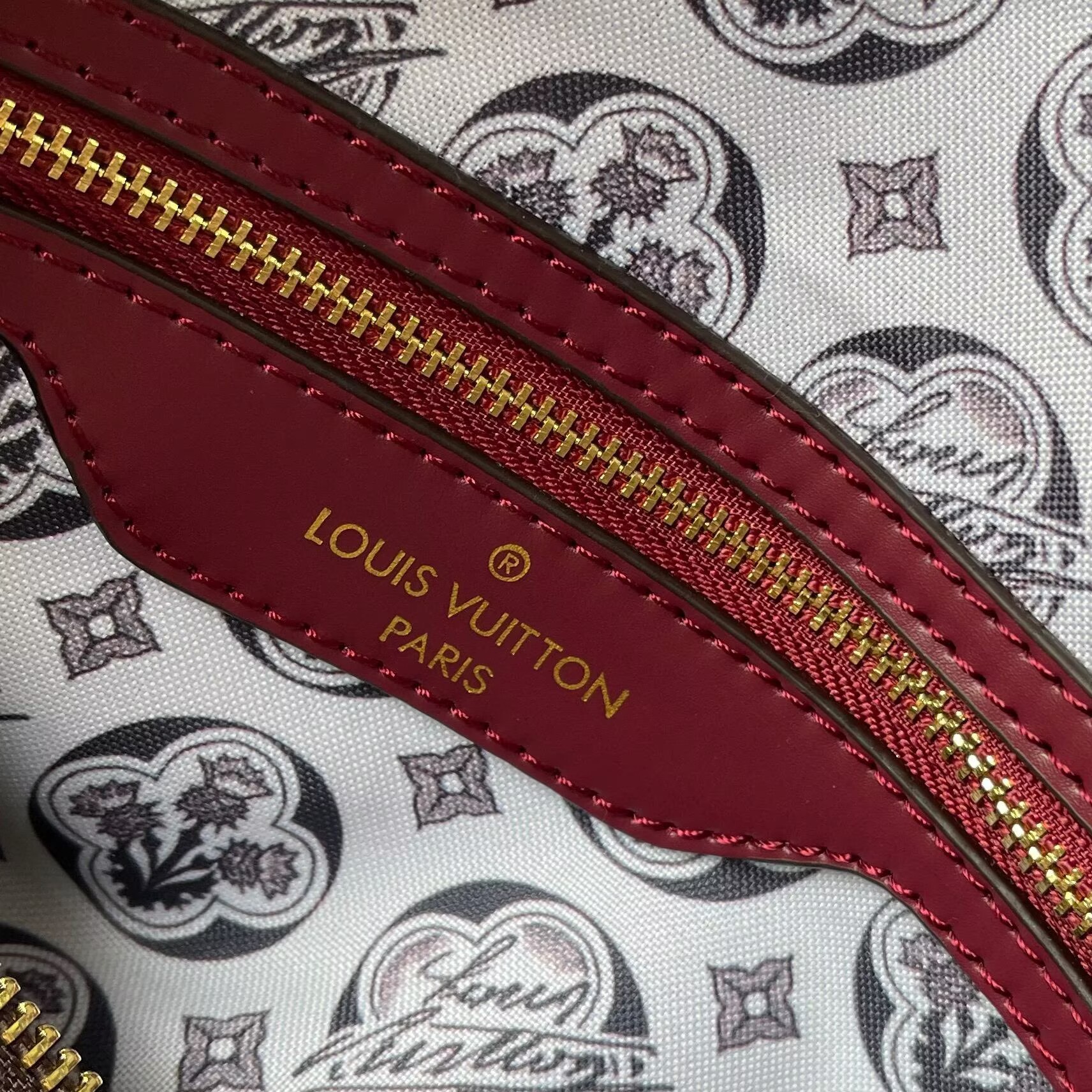 Louis Vuitton Monogram Canvas Speedy 30 Bandouliere M28379 Wine