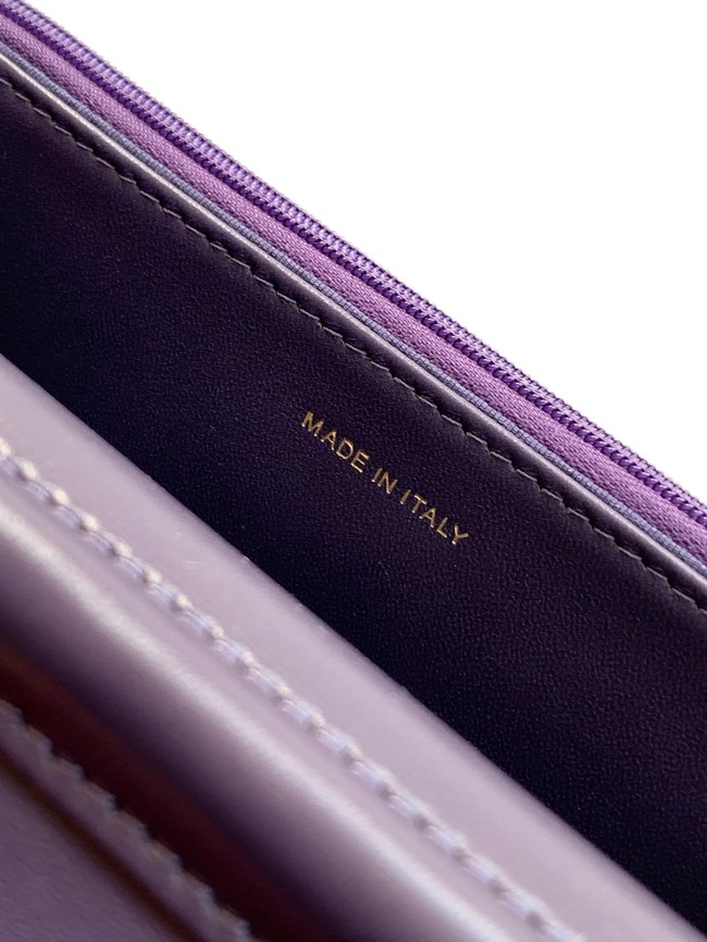 Chanel velvet Wallet On Chain AP1450 Purple