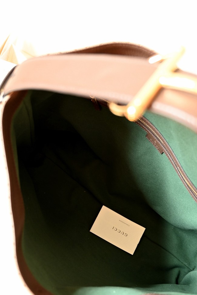Gucci Beatrix large tote bag 850546 brown GG canvas