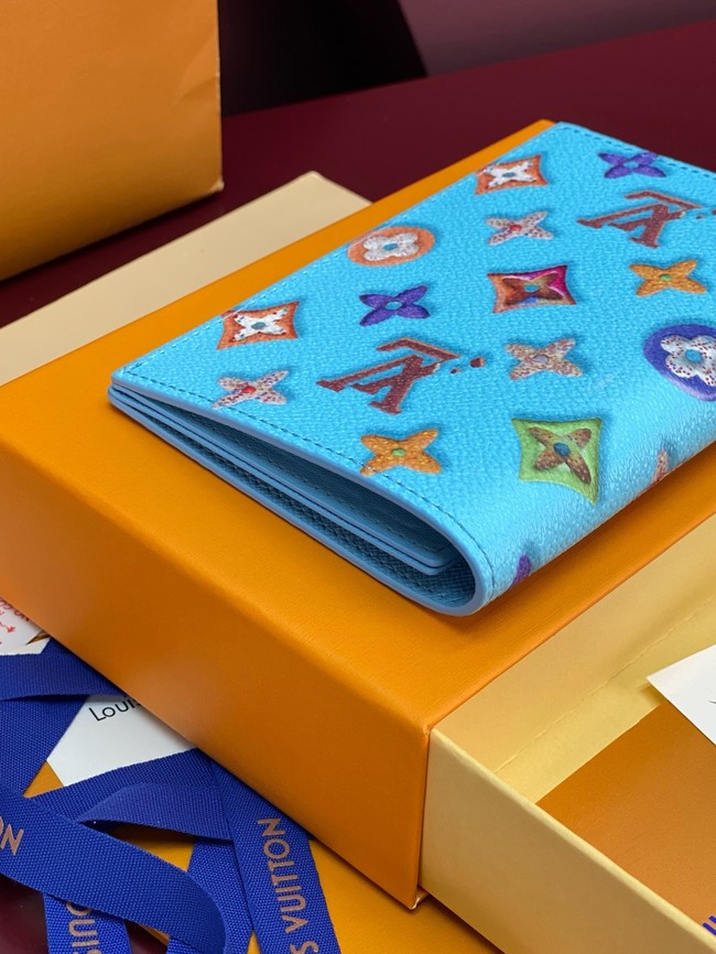 Louis Vuitton Passport Cover M28040 Blueberry
