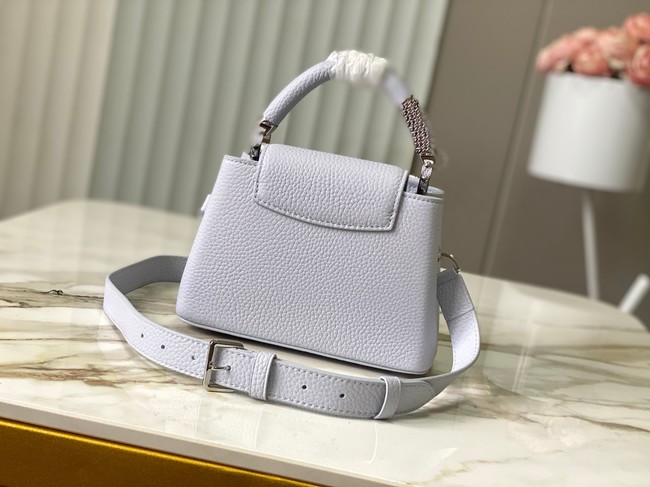 Louis Vuitton Capucines MINI M27040 light gray