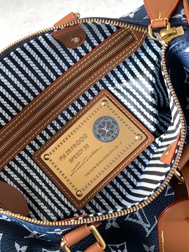 Louis Vuitton Speedy P9 Bandouliere 30 M15241 BLUE