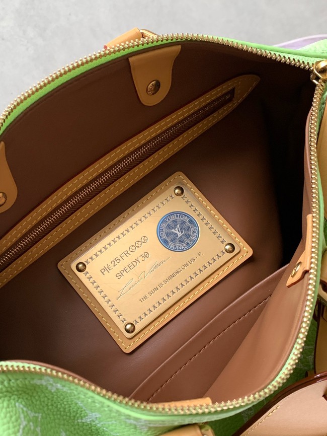 Louis Vuitton Speedy P9 Bandouliere 30 M15241 Frozen Lime-Vert Clair