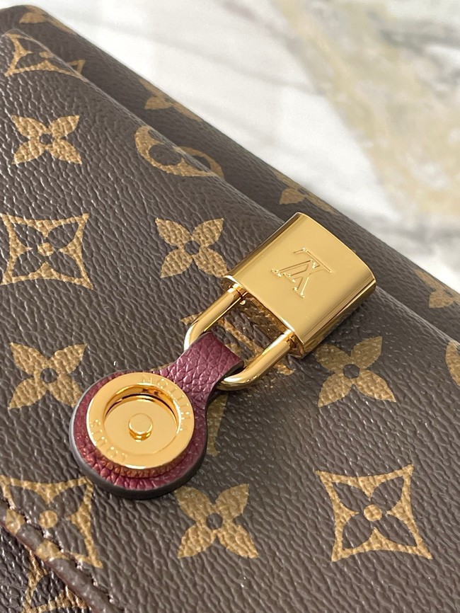 Louis Vuitton Monogram Canvas Original Leather M26285 Purple red