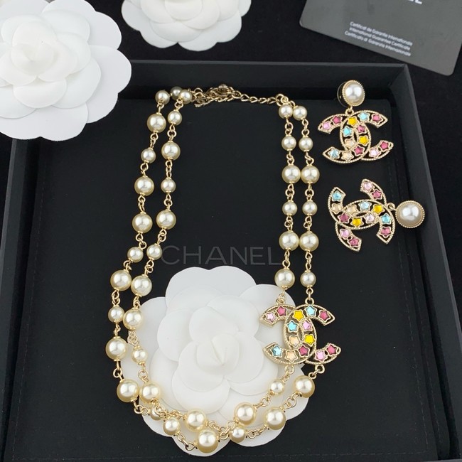Chanel necklace&Earring CE81894