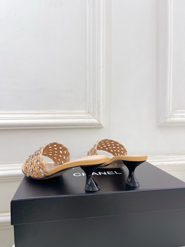 Chanel Mules Heel 5CM 55699-3