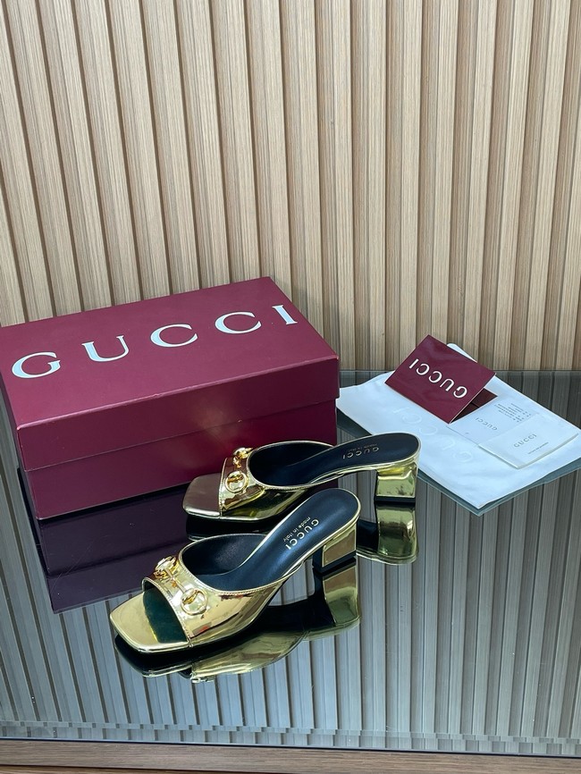 Gucci Womens slide sandal with Horsebit 55706-1