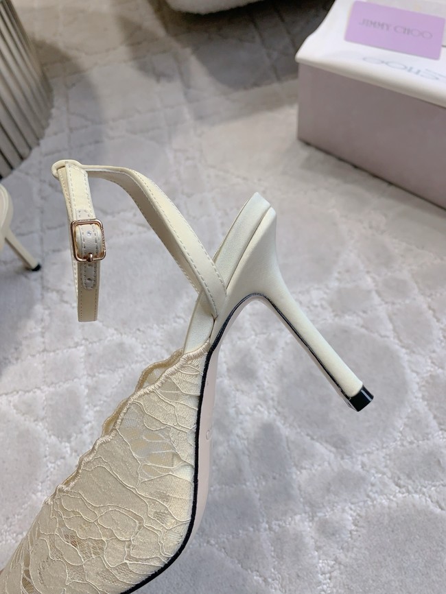 Jimmy Choo slingback pumps in satin crepe 55743-1