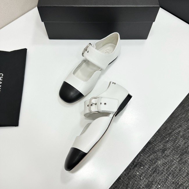 Chanel Mary Janes Grosgrain & Patent Calfskin G47028-2