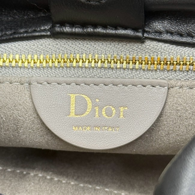 Small Dior Bow Bag Lambskin M0715O black