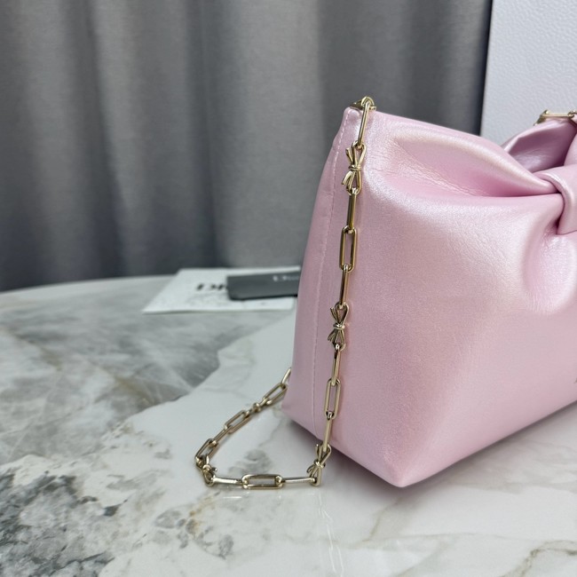 Small Dior Bow Bag Lambskin M0715O pink